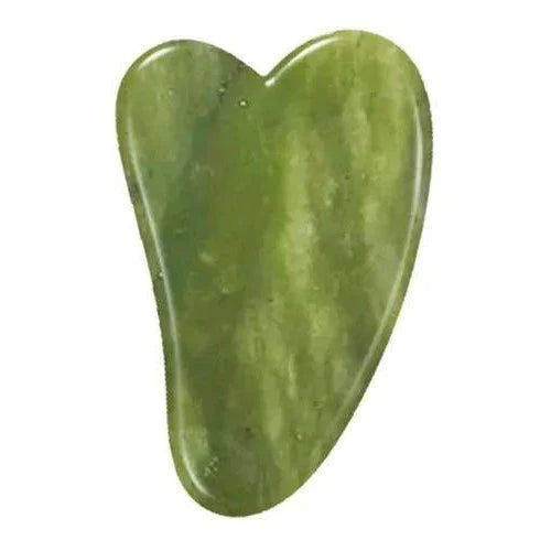 Rolo de Jade e Placa Gua Sha Massagem Facial Anti-Rugas