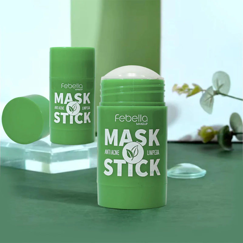 Máscara Stick Chá Verde Anti-Cravo e Acne Hidratante Facial